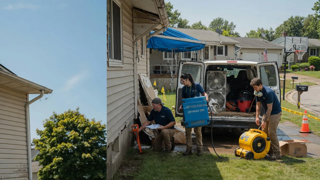 Ceiling Leak Cleanup in Reasnor, IA near me